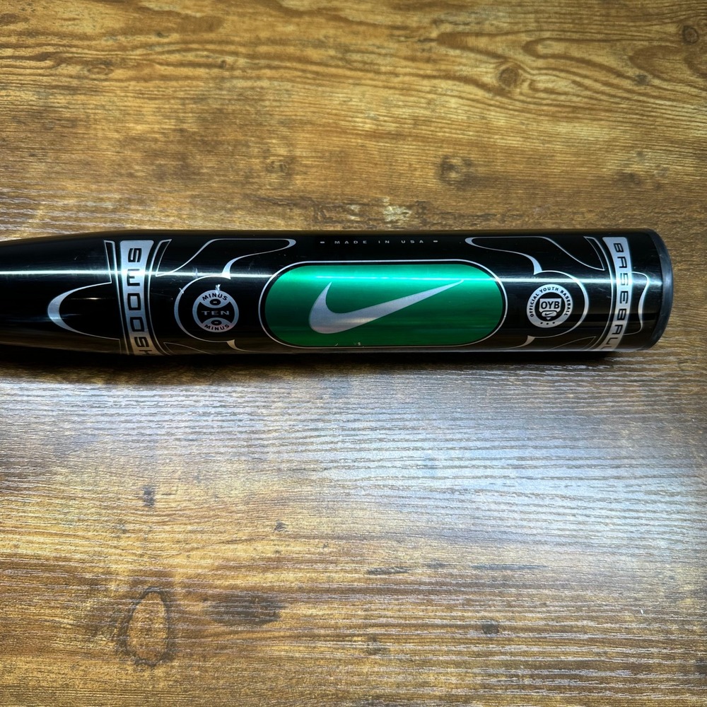 Nike Swoosh Air Youth Baseball Bat C405 Alca-Lite Alloy 30/20 -10 Drop Black Gre